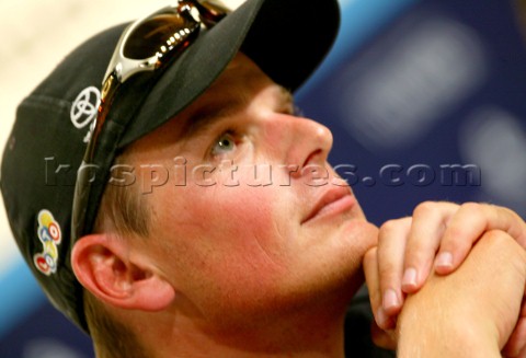Auckland  Nuova Zelanda  Americas Cup 2003 28022003 Alinghi vince la quarta Regata dell Americas Cup