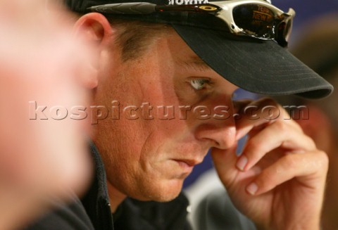 Auckland  Nuova Zelanda  Americas Cup 2003 28022003 Alinghi vince la quarta Regata dell Americas Cup