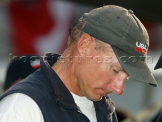 Auckland New Zealand - AmericaÕs Cup 2003- Louis Vuitton Cup Final. 19-01-2003 - Chris Dickson after the last race of the Louis Vuitton Cup. Photo.Carlo Borlenghi/Kos Picture Source