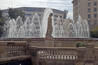 Fountains in Barcelona