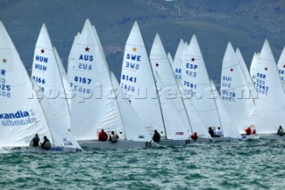 Gaeta (Italy)-  26/04/2004. Star Class World Championship 2004. Fleet