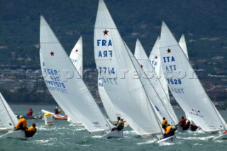 Gaeta (Italy)-  26/04/2004. Star Class World Championship 2004. Fleet