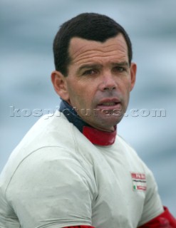 Gaeta (Italy)-  26/04/2004. Star Class World Championship 2004. Torben Grael