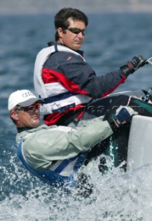 Gaeta Italy 27 04 2004 Star Class World Championship 2004 Enrico Chieffi ITA