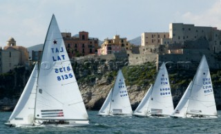 Gaeta Italy 27 04 2004 Star Class World Championship 2004 Fleet