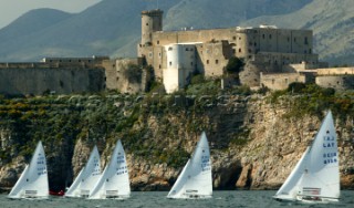 Gaeta Italy 27 04 2004 Star Class World Championship 2004 Fleet