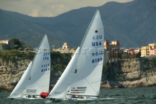 Gaeta Italy 27 04 2004 Star Class World Championship 2004 Fleet