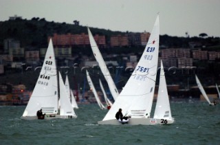 Gaeta Italy 27 04 2004 Star Class World Championship 2004 Fleet