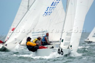 Gaeta (Italy) -  26/04/2004. Star Class World Championship 2004. Rauch Hubert - Conrads Christian. GER