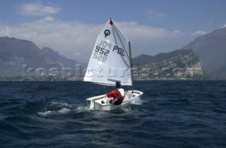 Riva del Garda - Trento (ITA). Meeting Optimist 2001