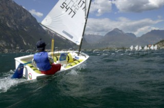 Riva del Garda - Trento (ITA). Meeting Optimist 2001