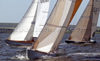 6m Racing in Lymington. Six metre regatta in Lymington on the Solent