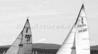 6m Racing in Lymington. Six metre regatta in Lymington on the Solent