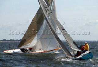 6m Racing in Lymington. Six metre regatta in Lymington on the Solent