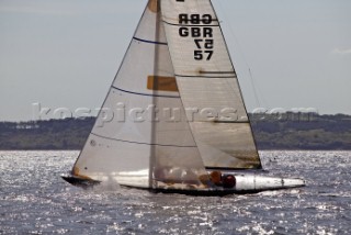 6m Racing in Lymington. Six metre regatta in Lymington on the Solent