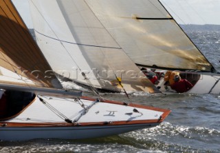 6m Racing in Lymington. Six metre regatta in Lymington on the Solent