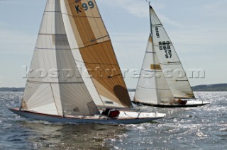 6m Racing in Lymington. Six metre regatta in Lymington on the Solent