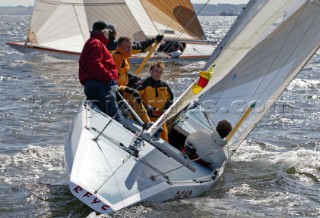 6m Racing in Lymington. Six metre regatta in Lymington on the Solent