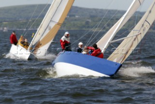 6m Racing in Lymington. Six metre regatta in Lymington on the Solent