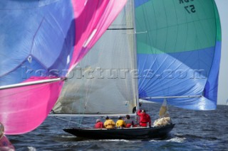 6m Racing in Lymington. Six metre regatta in Lymington on the Solent