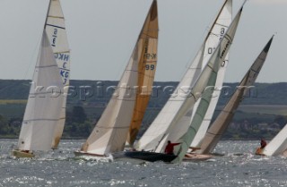 6 metre regatta Lymington. Six metre regatta in Lymington on the Solent