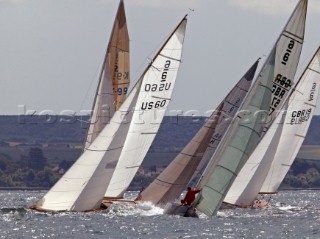 6 metre regatta Lymington. Six metre regatta in Lymington on the Solent