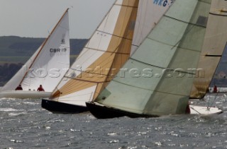 6 metre regatta Lymington. Six metre regatta in Lymington on the Solent