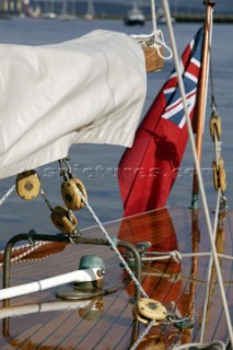 6 metre regatta Lymington. Six metre regatta in Lymington on the Solent