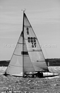 6m Racing in Lymington. Six metre regatta in Lymington on the Solent