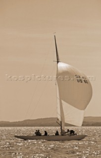 6m Racing in Lymington. Six metre regatta in Lymington on the Solent