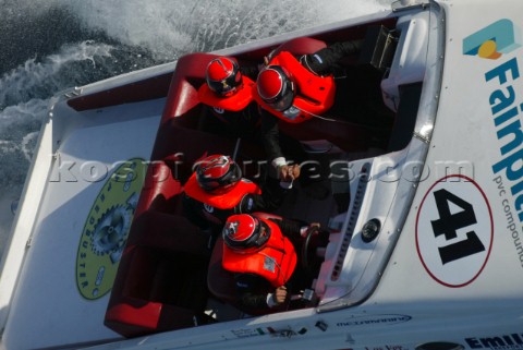 Powerboat P1 racing in Malta  Fainplast