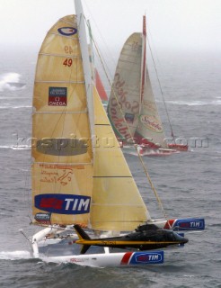 Plymouth - 31 05 2004Transat 2004Start of the race - TIM of Giovanni Soldini