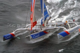 Plymouth - 31 05 2004Transat 2004Start of the race - Banque Covefi - Steve Ravussin