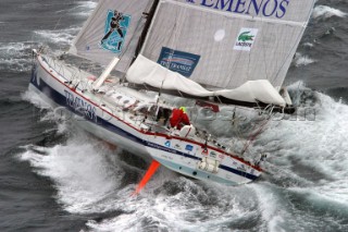 Plymouth - 31 05 2004Transat 2004Start of the race Temenos - Dominique Wavre