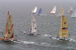 Plymouth - 31 05 2004Transat 2004Start of the race - TIM of Giovanni Soldini