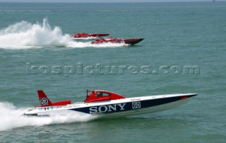 SONY. Nationality: Italian. Class: Evolution Class. Powerboat P1 World Championships 2004 - Grand Prix of Italy