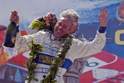 Powerboat P1 World Championships 2004  Grand Prix of Italy Overall Prizegiving Evolution Class Winne