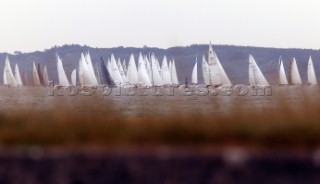 Round the Isle of Wight Race 2004 organised by the Island Sailing Club.