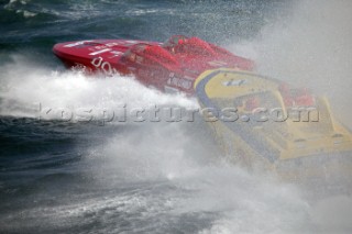 The Powerboat P1 British Grand Prix 2004 in Brighton UK.