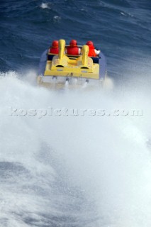 The Powerboat P1 British Grand Prix 2004 in Brighton UK.