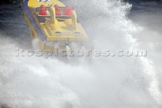 The Powerboat P1 British Grand Prix 2004 in Brighton UK.