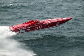 The Powerboat P1 British Grand Prix 2004 in Brighton UK.