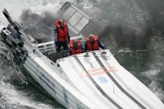 The Powerboat P1 British Grand Prix 2004 in Brighton UK.