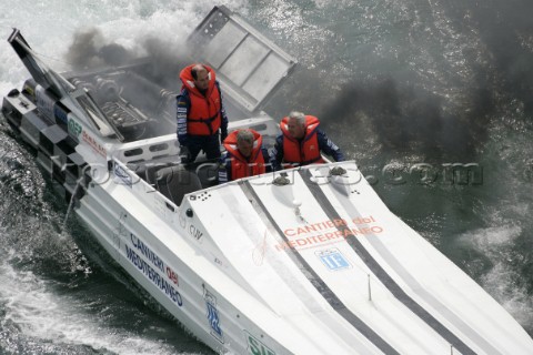 The Powerboat P1 British Grand Prix 2004 in Brighton UK