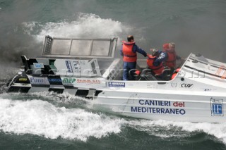 The Powerboat P1 British Grand Prix 2004 in Brighton UK.