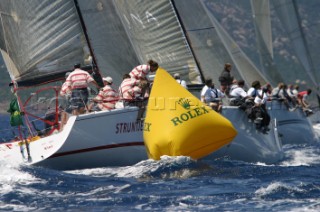 Porto Cervo - 21 06 2004. Sardinia Rolex Cup 2004. Twins 2 Italy Blue Farr 40. Photo©Carlo Borlenghi/ROLEX