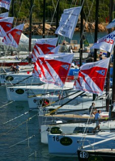 Porto Cervo 21 giugno 2004Sardinia Rolex Cup 2004StartPhoto:©Carlo Borlenghi ROLEX