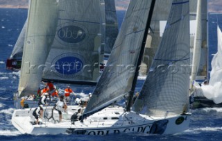 Porto Cervo 21 giugno 2004Sardinia Rolex Cup 2004WORLD CARGO QQ8Photo:©Carlo Borlenghi ROLEX