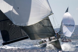 Porto Cervo - 21 06 2004. Sardinia Rolex Cup 2004. Talisman Usa IMS and Orlanda Italy Red IMS. Photo©Carlo Borlenghi/ROLEX