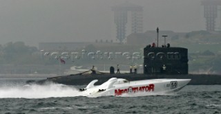 Plymouth 16 07 2004UIM Class 1 World Offshore Championship 2004British Grand Prix 2004Official PracticeNEGOTIATORPhoto: Andrea Campagnolo